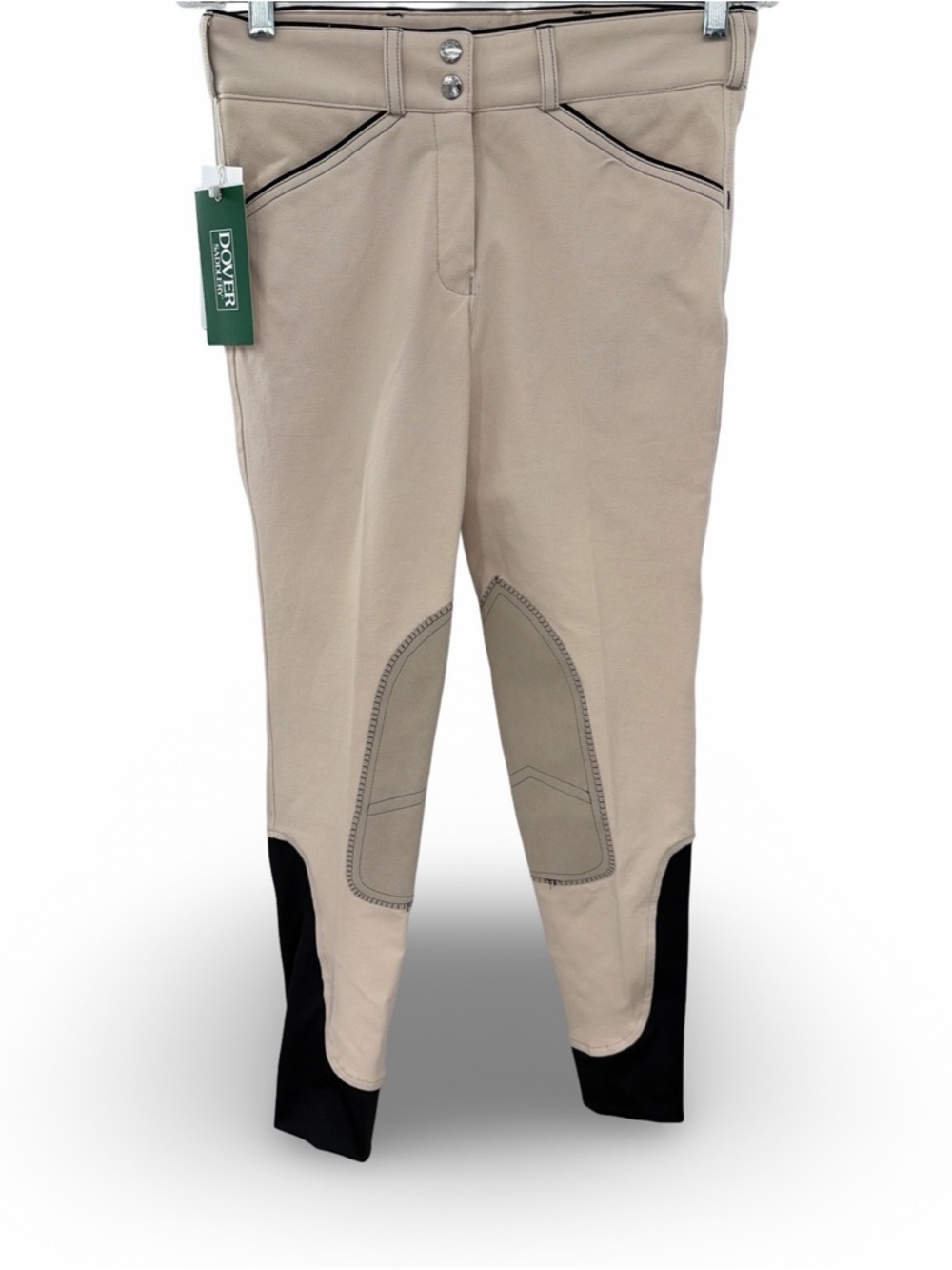 Dover Saddlery Women’s  Beige Equestrian Riding Breeches Wellesly Size 26 NWT